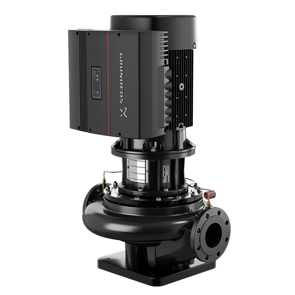 GRUNDFOS Elektronisch geregelte Trockenläuferpumpe TPE100-390/2-S-A-F-A-BQQE PN16 3x... GRUNDFOS-96275698 5700830061305 (Abb. 1)