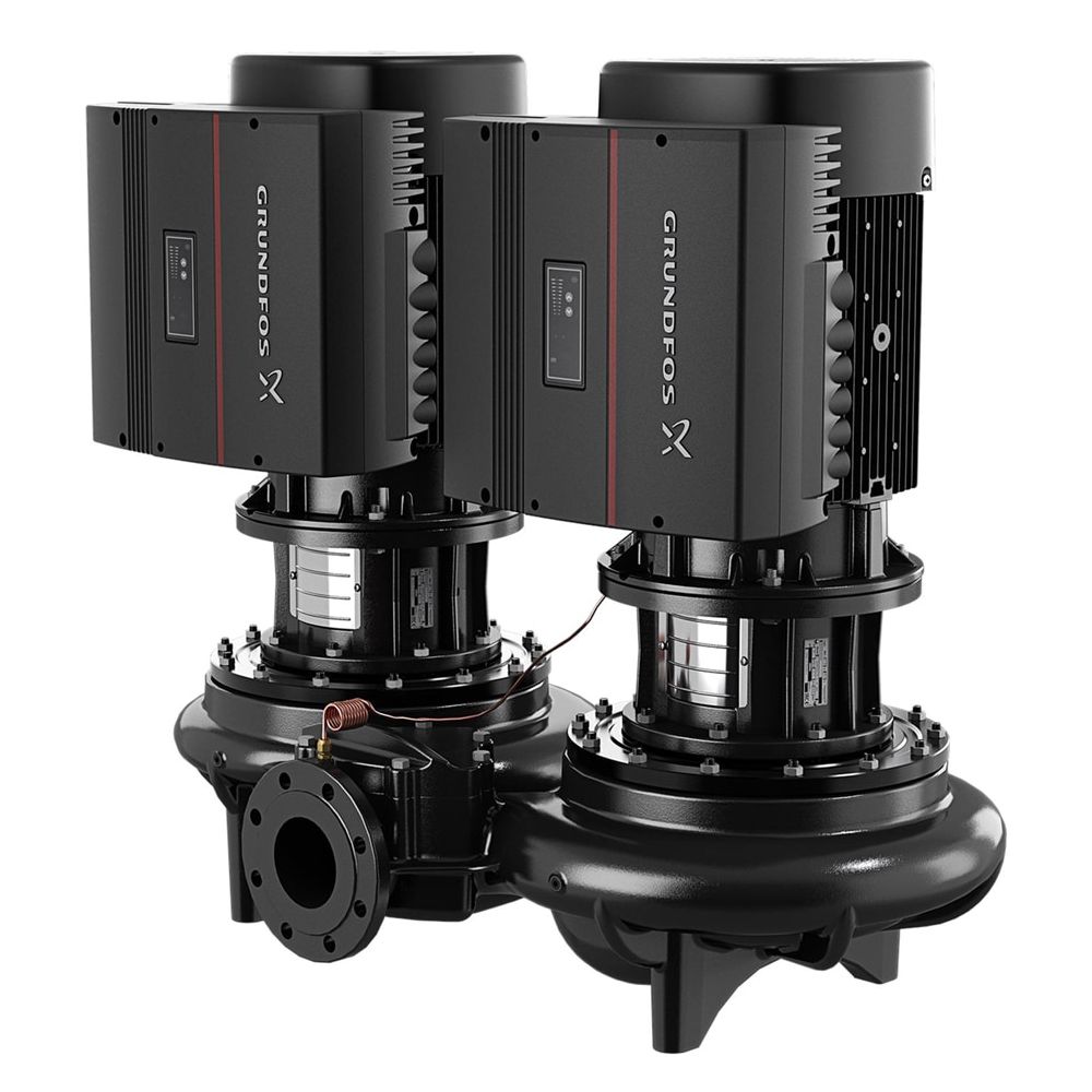 GRUNDFOS Elektronisch geregelte Trockenläuferpumpe TPED100-330/4-S-A-F-A-BQQE PN16 3... GRUNDFOS-96945815 5700314377533 (Abb. 1)