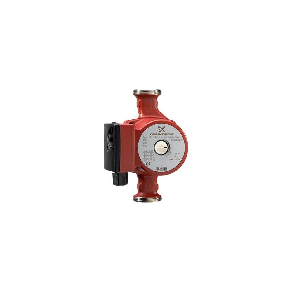 Grundfos Zirkulationspumpe UP 20-15 N, 10 bar Einbaulänge 150mm max. Förderhöhe 1,5m... GRUNDFOS-59641500 5708601058738 (Abb. 2)