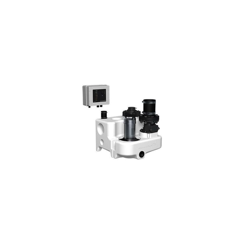 GRUNDFOS Fäkalienhebeanlage Multilift MSS.11.3.2 3x400V 1,1kW CEE... GRUNDFOS-97901027 5710626080571 (Abb. 2)