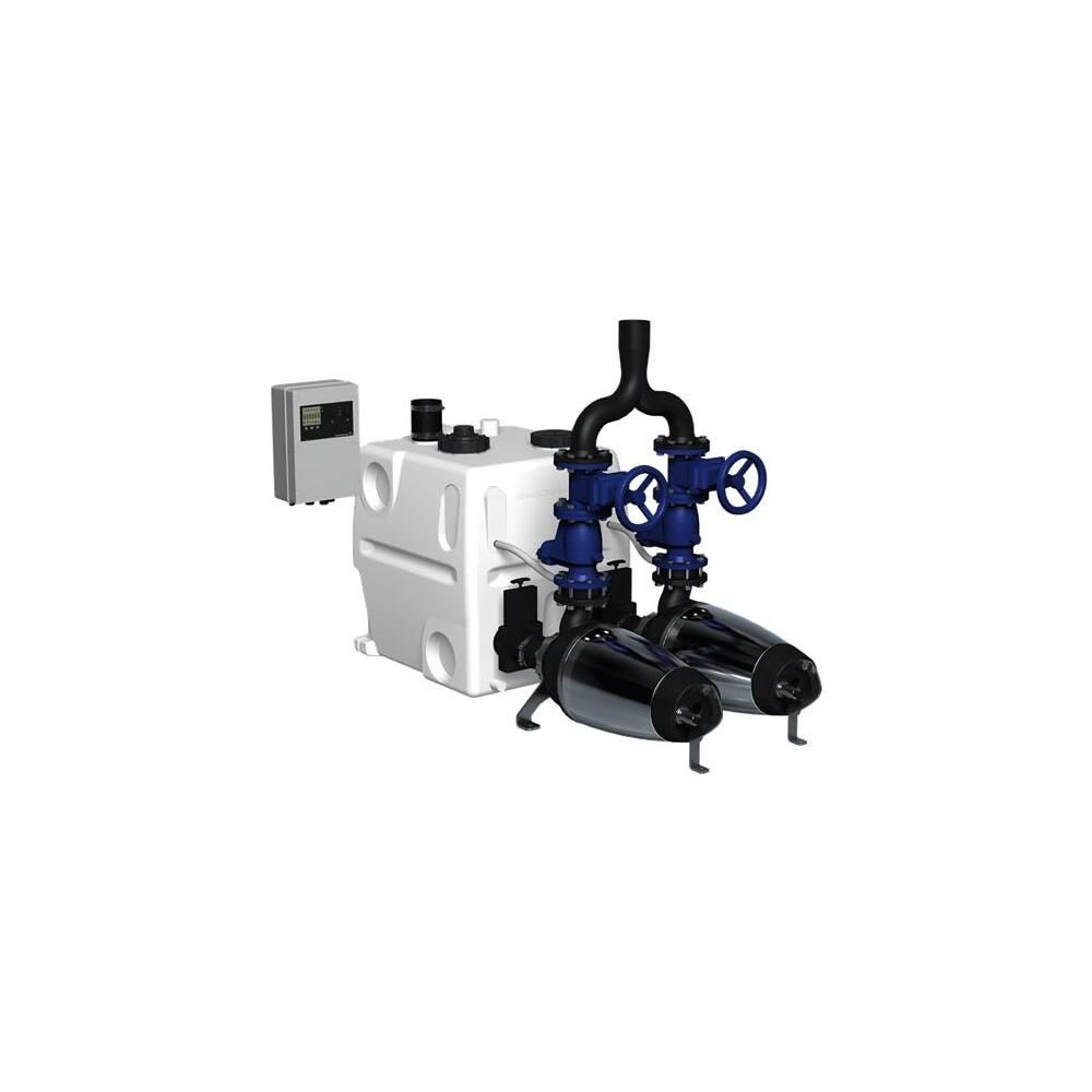 Grundfos Fäkalienhebeanlage Multilift MDV.80.80.60.2.51D/400, 900x1944x900mm 3x400V ... GRUNDFOS-96776520 5700839195575 (Abb. 2)