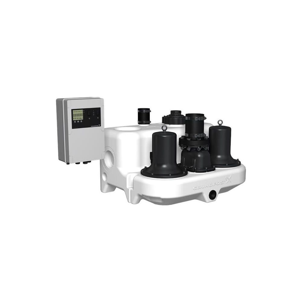 Grundfos Fäkalienhebeanlage Multilift MD.15.1.4, 509x722x868mm 1x230V 1,6kW, 1410/mi... GRUNDFOS-97901086 5710626080861 (Abb. 2)