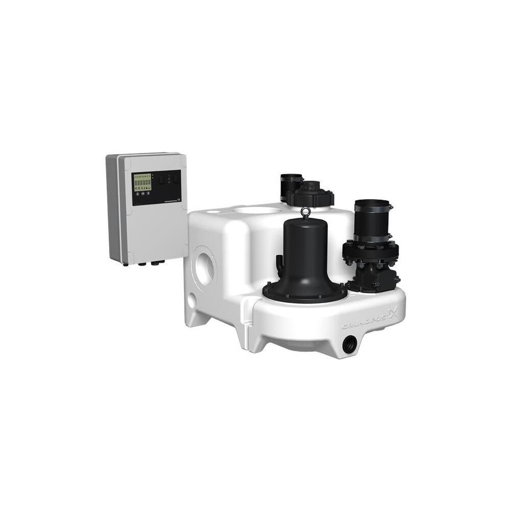 Grundfos Fäkalienhebeanlage Multilift M.15.1.4, 509x740x580mm 1x230V 1,6kW, 1410/min... GRUNDFOS-97901066 5710626080663 (Abb. 2)
