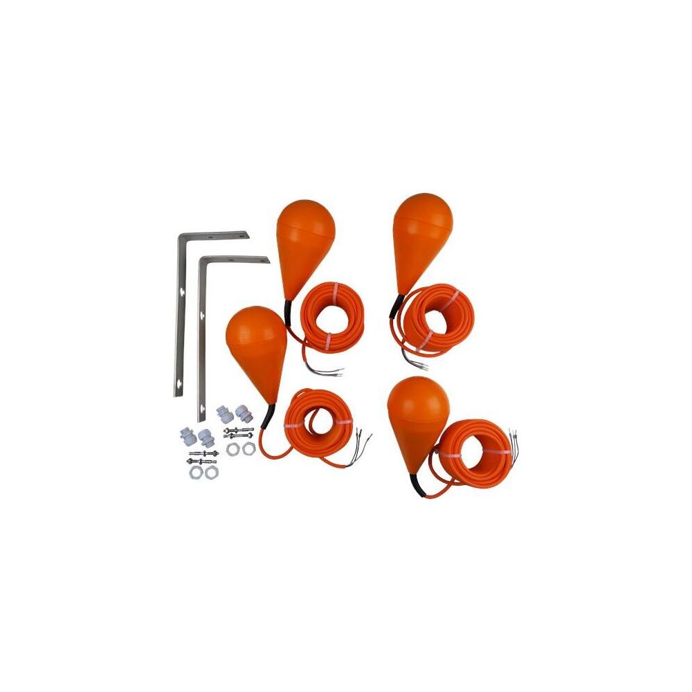 Grundfos Abwasser-Schwimmerschalter 4er Set, Zubehör für Schmutz- / Abwasserpumpe... GRUNDFOS-62500015 5708601064845 (Abb. 2)