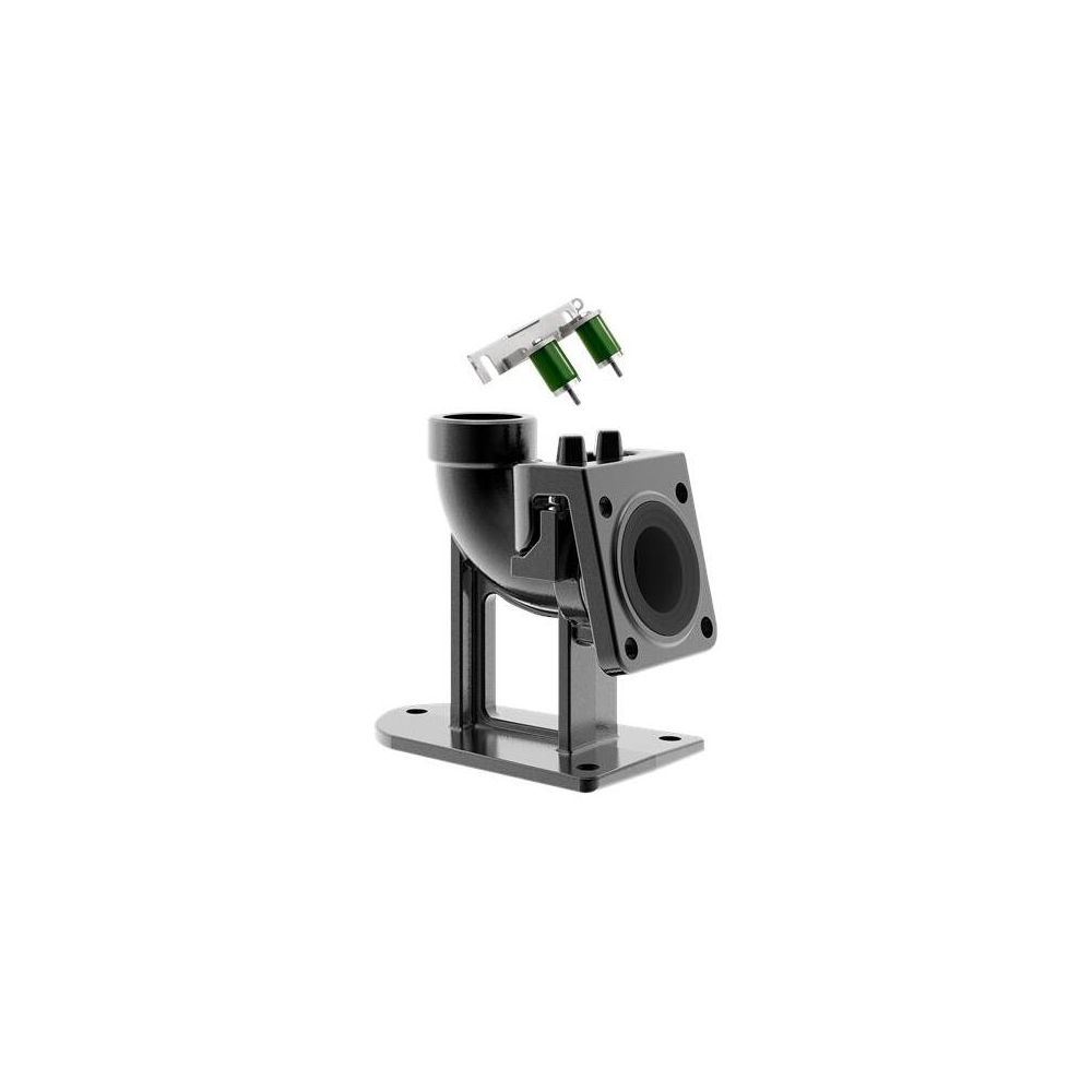 Grundfos Kupplungsfußkrümmer DN 40/DN 40, Zubehör für Schmutz- und Abwasserpumpen SE... GRUNDFOS-96076063 5700395274042 (Abb. 2)