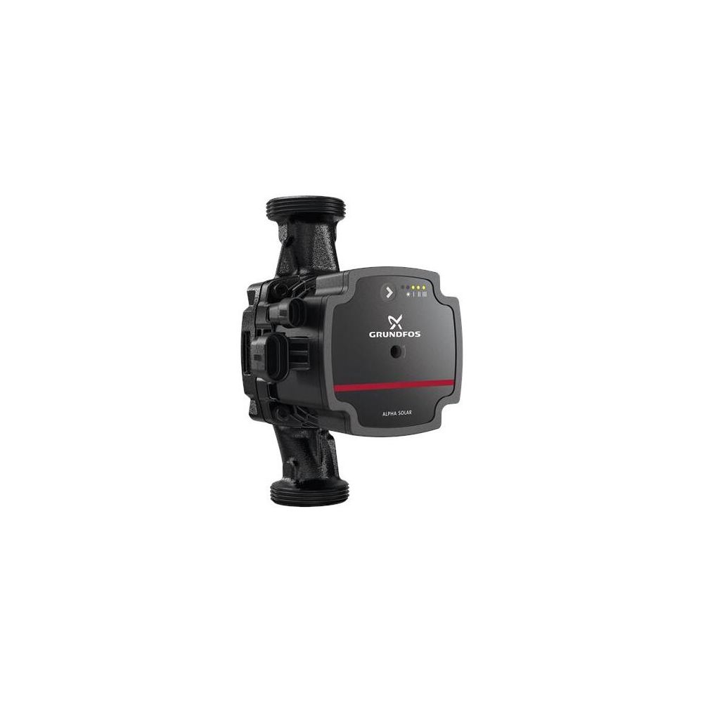 Grundfos Hocheffizienz Umwälzpumpe ALPHA Solar25-75 180mm, PN10 230V 1 1/2" max. För... GRUNDFOS-98989300 5712604776674 (Abb. 2)