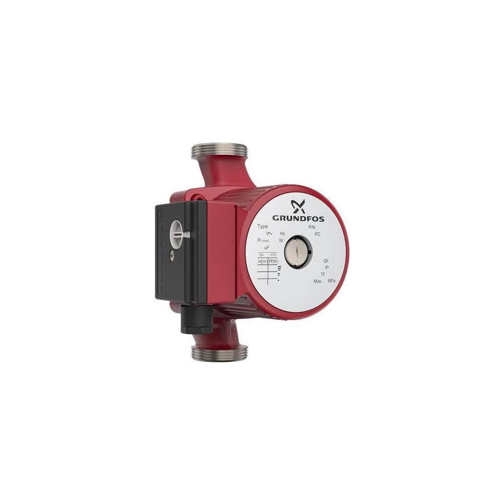 Grundfos Zirkulationspumpe UPS 25-80 N, 10 bar Einbaulänge 180mm max. Förderhöhe 8m ... GRUNDFOS-99255525 5713826074135 (Abb. 2)