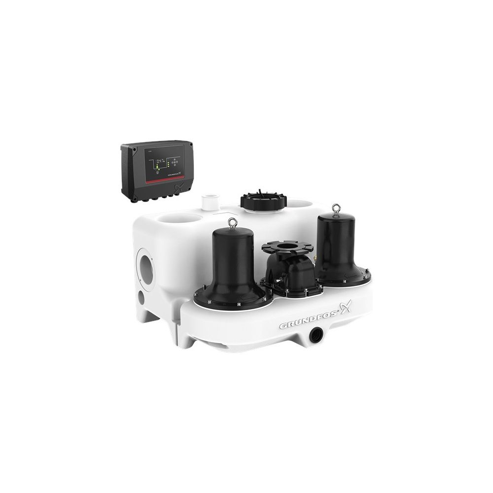 Grundfos Fäkalienhebeanlage Multilift MD.12.3.4, 509x722x868mm 3x400V 1,5kW, 1430/mi... GRUNDFOS-97901085 5710626080854 (Abb. 2)