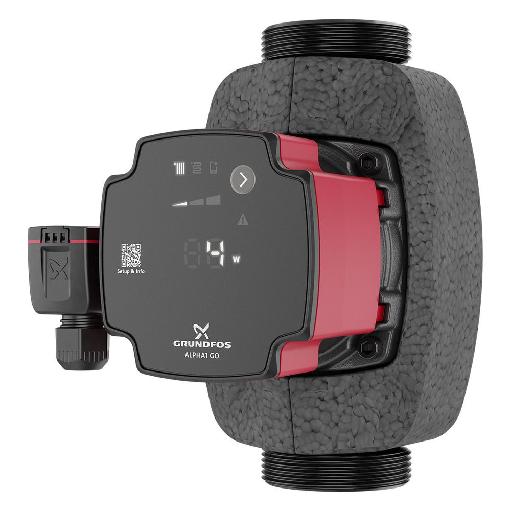 Grundfos Hocheffizienz Umwälzpumpe ALPHA1 GO 32-40 180mm, 220-240V 9H 2" max. Förder... GRUNDFOS-93074201 5715467404289 (Abb. 6)