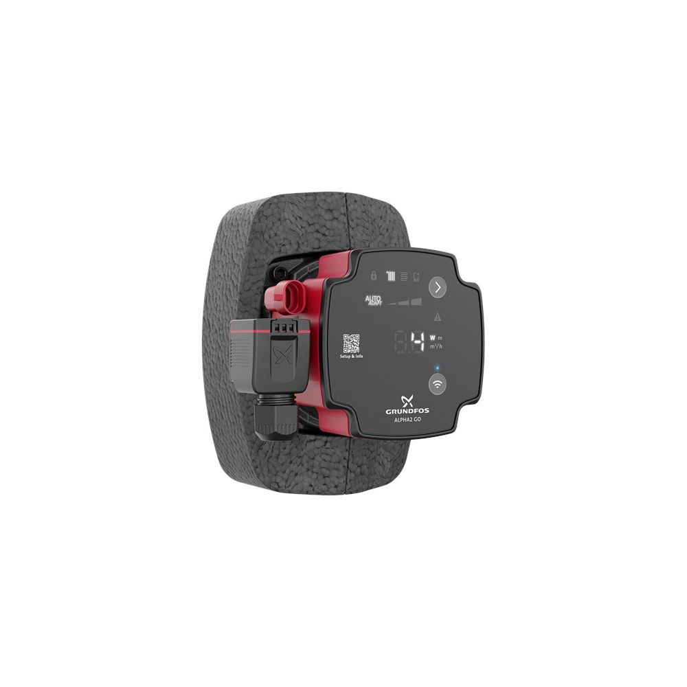 Grundfos Hocheffizienz Umwälzpumpe ALPHA2 GO 25-60 130mm, 220-240V 9H 1 1/2" max. Fö... GRUNDFOS-93074242 5715467404692 (Abb. 2)