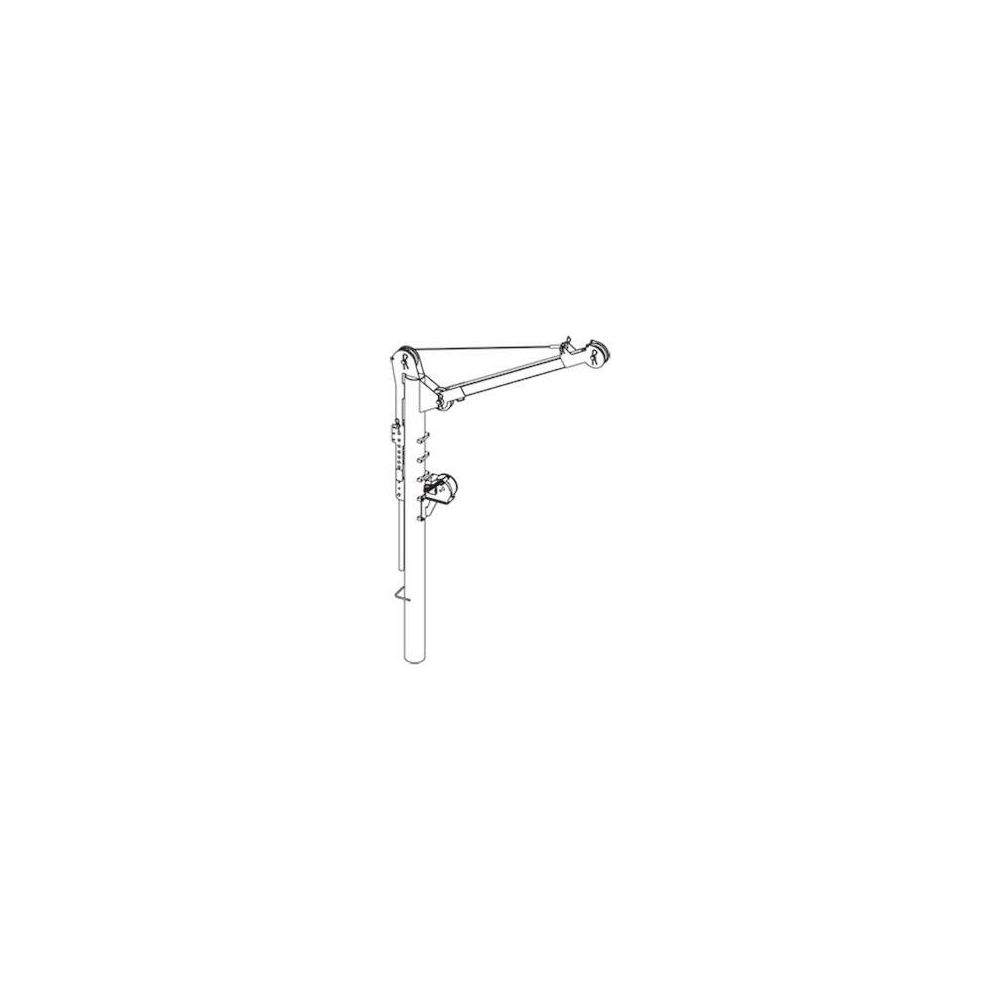 Grundfos Kran mit Winde 6AF 100kg, Zubehör für Schmutz- / Abwasserpumpe... GRUNDFOS-95036845 5700312055631 (Abb. 2)