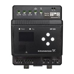 Grundfos Elektronischer Motorvollschutz MP204, 3-120A -20-60 Grad C, Zubehör für ung... GRUNDFOS-96079927 5700395922240 (Abb. 1)