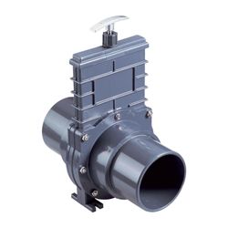Grundfos Absperr-Zulaufschieber DN 100 PVC, Zubehör für Hebeanlagen... GRUNDFOS-96615831 5700834786730 (Abb. 1)
