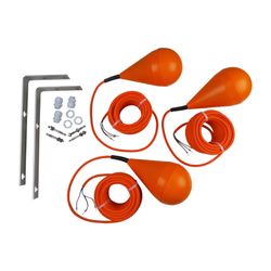 Grundfos Set Abwasser-Schwimmersch. 3 Schalter, Zubehör für Schmutz- / Abwasserpumpe... GRUNDFOS-62500014 5708601064838 (Abb. 1)