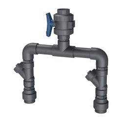 Grundfos Druckabgang Duolift 270 APB 2" komplett, Zubehör für Schmutz- / Abwasserpum... GRUNDFOS-98997262 5712604920572 (Abb. 1)