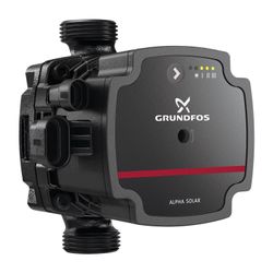 Grundfos Hocheffizienz Umwälzpumpe ALPHA Solar15-75 130mm, PN10 230V 1" max. Förderh... GRUNDFOS-98989298 5712604776650 (Abb. 1)