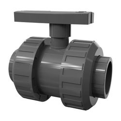 Grundfos Absperrschieber Rp 1 1/2" PVC, Zubehör für Schmutz- / Abwasserpumpe... GRUNDFOS-96023846 5708601065743 (Abb. 1)