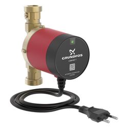 Grundfos Zirkulationspumpe COMFORT 15-14 BX T, 10 bar Einbaulänge 140mm max. Förderh... GRUNDFOS-93095533 5715467705799 (Abb. 1)