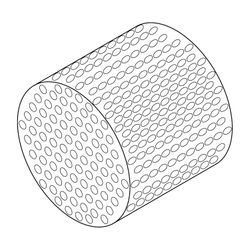 Grundfos Siebkorb D180x192mm, Zubehör für Kühlmantel... GRUNDFOS-97942218 5710626838585 (Abb. 1)