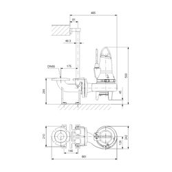 GRUNDFOS Schmutzwasserpumpe Einkanalrad SL1.50.65.09.Ex.2.1.502 10m Kabel... GRUNDFOS-96106563 5700396854823 (Abb. 1)