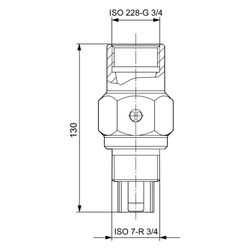 Grundfos Anschlußstück Flowjet PN16, 91076959... GRUNDFOS-91076959 5700397216729 (Abb. 1)