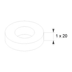 Grundfos Ausgleichsstücksatz A80-20 DN 80 PN10, Zubehör für Umwälzpumpen... GRUNDFOS-569823 5700390884567 (Abb. 1)