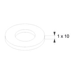 Grundfos Ausgleichsstücksatz A65-10 DN 65 PN6, Zubehör für Umwälzpumpen... GRUNDFOS-559921 5700390883690 (Abb. 1)
