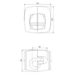 Grundfos Wärmedämmschalensatz UPE25-40/60A, Zubehör für Umwälzpumpen... GRUNDFOS-505822 5708601059254 (Abb. 1)