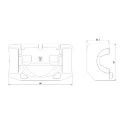 Grundfos Wärmedämmschalensatz ALPHA2 15/25-130(N), Zubehör für Umwälzpumpen... GRUNDFOS-98091786 5710628859083 (Abb. 1)