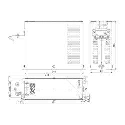 Grundfos Steuer- und Regelsystem Sinusfilter 10A 200-500V für CUE... GRUNDFOS-96754974 5710626352555 (Abb. 1)