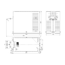 Grundfos Steuer- und Regelsystem Sinusfilter 17A 200-500V für CUE... GRUNDFOS-96754976 5700838641080 (Abb. 1)