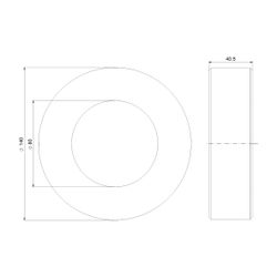 Grundfos Ausgleichsstücksatz DN 80/DN 80 85mm, Zubehör für Umwälzpumpen... GRUNDFOS-96545605 5700398399148 (Abb. 1)