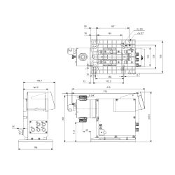 Grundfos Digitale Dosierpumpe DDA 60-10 FCM-PVC/V/C-F-31U3U3FG 62W, max. Betriebsdru... GRUNDFOS-99159378 5712607841669 (Abb. 1)