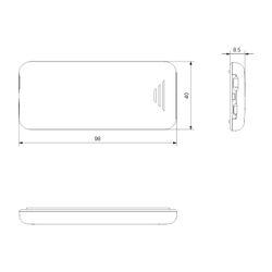 Grundfos MI301 Uni. Dongle für Android Smartphones, Zubehör für Umwälzpumpen... GRUNDFOS-98046408 5710628055591 (Abb. 1)