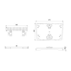 Grundfos Doppelpumpen Set SCALA1, Zubehör für Hauswasseranlagen... GRUNDFOS-99725165 5713833435226 (Abb. 1)