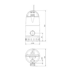 Grundfos Kellerentwässerungspumpe Unilift CC-9 M1, 0,47kW 1x230V, max. Förderhöhe 9m... GRUNDFOS-96280969 5700830761397 (Abb. 1)