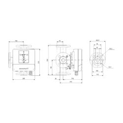 Grundfos Mischkreislösung MIXIT 32-16 L F, DN 32 Volumenstrom 0,8m3/h Anschluss link... GRUNDFOS-99508836 5713830256695 (Abb. 1)