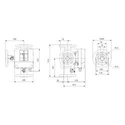 Grundfos Mischkreislösung MIXIT 50-40 L F, DN 50 Volumenstrom 2m3/h Anschluss links,... GRUNDFOS-99508840 5713830256732 (Abb. 1)