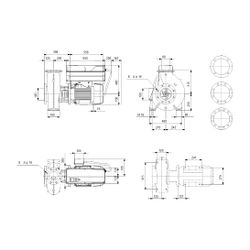 Grundfos Blockpumpe NBE 50-315/321AAF2AVSBQQVUW1, 2978/min 55kW 16 bar, Förderhöhe 1... GRUNDFOS-92942125 5715121900836 (Abb. 1)