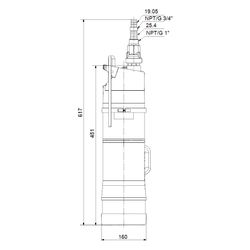 Grundfos Regenwassernutzungsanlage SB 3-35 A, 230V 50Hz, max. Förderhöhe 34m max. Vo... GRUNDFOS-92712333 5715118518952 (Abb. 1)