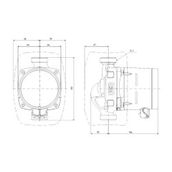 GRUNDFOS Hocheffizienz Umwälzpumpe ALPHA2 15-60 130mm 1x230V G1 DACH... GRUNDFOS-99261696 5713826180720 (Abb. 1)
