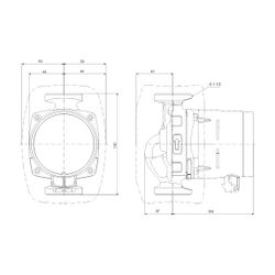 GRUNDFOS Hocheffizienz Umwälzpumpe ALPHA2 25-60 130mm 1x230V G1  1/2" DACH... GRUNDFOS-99261724 5713826181079 (Abb. 1)