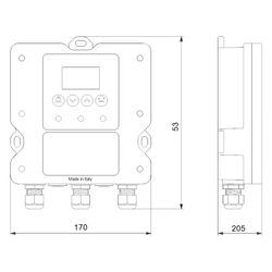 Grundfos Druckmanager PM Guard 1x230 50/60Hz Schuko, Zubehör für SCALA... GRUNDFOS-93225678 5715469508268 (Abb. 1)