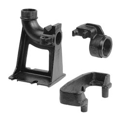 Grundfos Kupplungsfußkrümmer DN 50/DN 50 horizontal, Zubehör für Schmutz- und Abwass... GRUNDFOS-96000178 5708601065019 (Abb. 1)