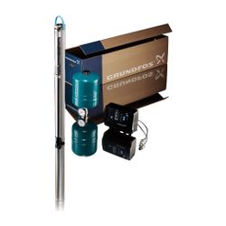Grundfos Unterwasserpumpe SQE 5-70 Konstantdruckpaket CU301, 1,85kW Volumenstrom 5m3... GRUNDFOS-96524503 5700396932675 (Abb. 1)