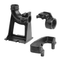 Grundfos Kupplungsfußkrümmer DN 50/DN 50 horizontal, Zubehör für Schmutz- und Abwass... GRUNDFOS-96000178 5708601065019 (Abb. 1)