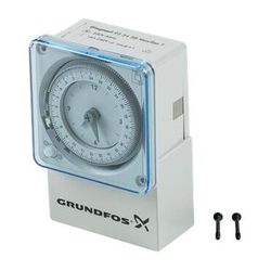 Grundfos Schaltuhr mit Tagesscheibe TS3/T, Zubehör für Zirkulationspumpen... GRUNDFOS-96406992 5708601066399 (Abb. 1)