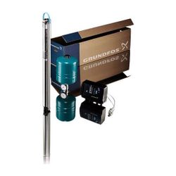 Grundfos Unterwasserpumpe SQE 3-65 Konstantdruckpaket CU301, 1,15kW Volumenstrom 3m3... GRUNDFOS-96524501 5700396932651 (Abb. 1)