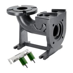 Grundfos Kupplungsfußkrümmer DN 65/DN 65, Zubehör für Schmutz- und Abwasserpumpen DP... GRUNDFOS-96090992 5700395878219 (Abb. 1)