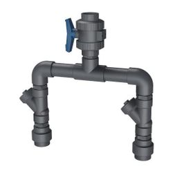 Grundfos Druckabgang Duolift 270 APB 2" komplett, Zubehör für Schmutz- / Abwasserpum... GRUNDFOS-98997262 5712604920572 (Abb. 1)
